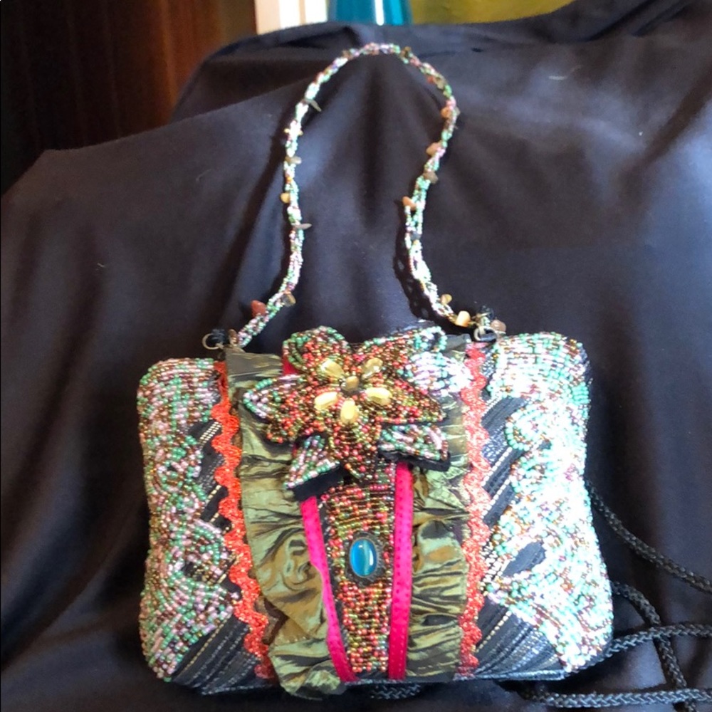 Beaded handbag!